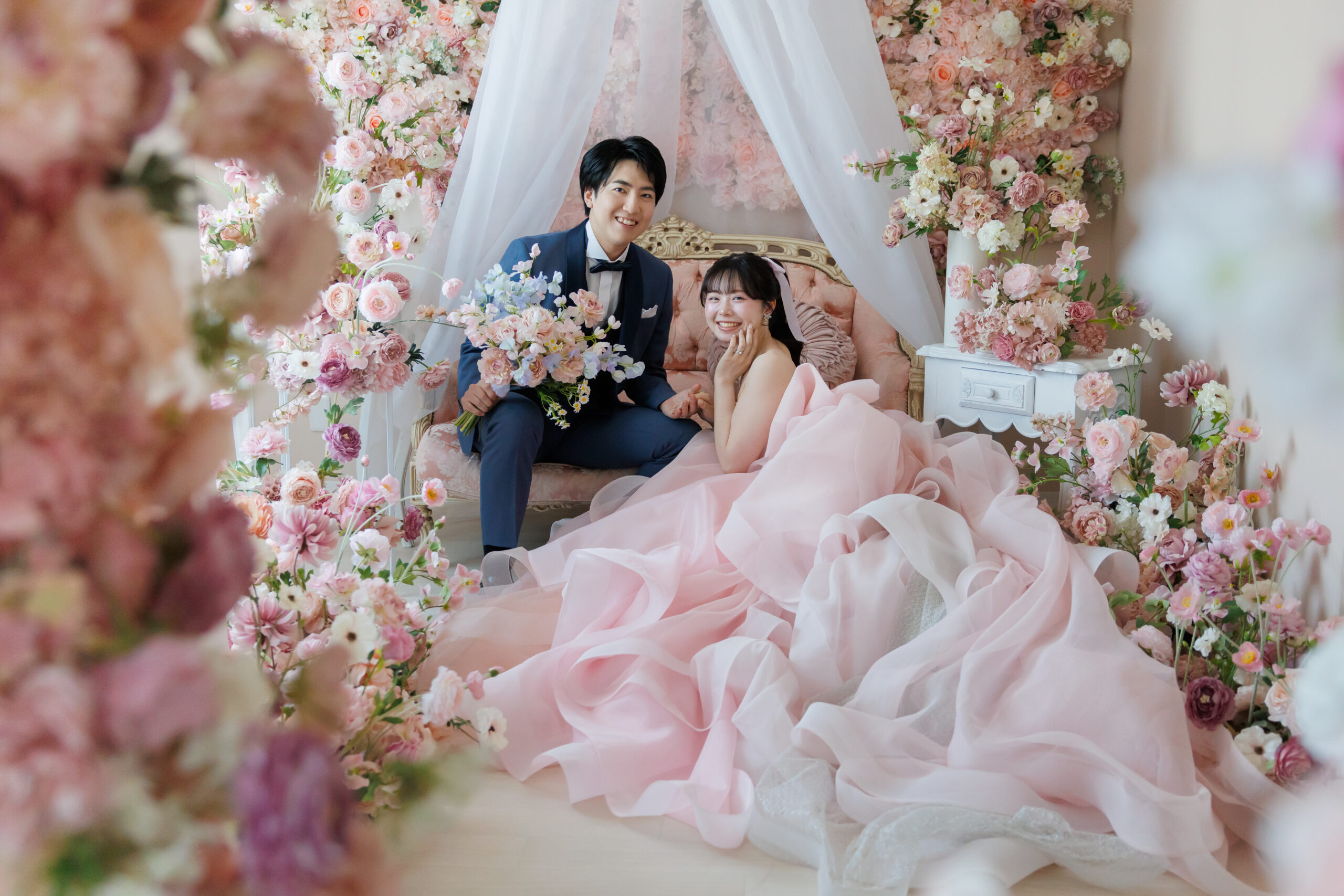 cocomiスタジオ（お花）＆チャペルフォトレポート写真