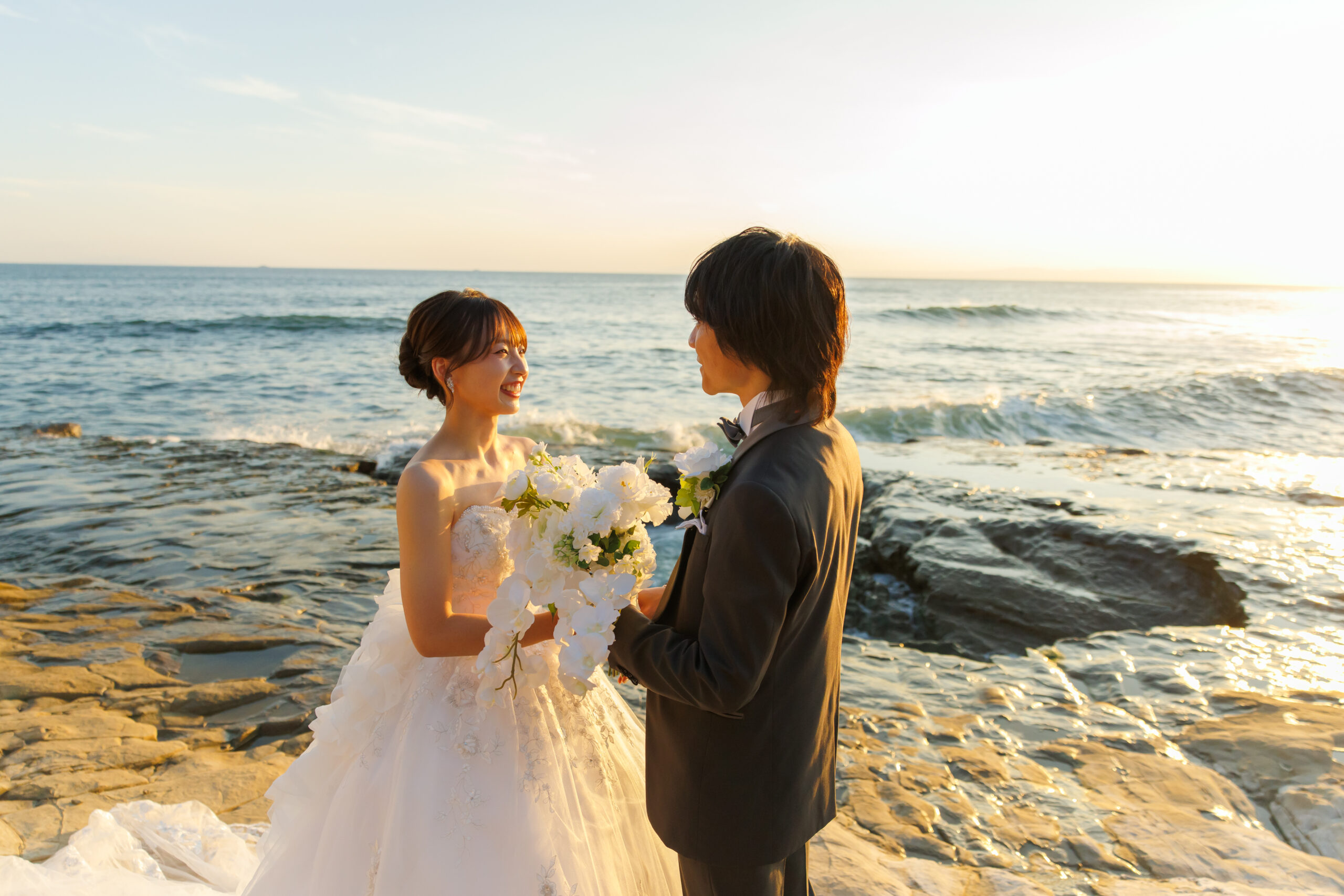 海ロケーションフォト　サンセットの写真2