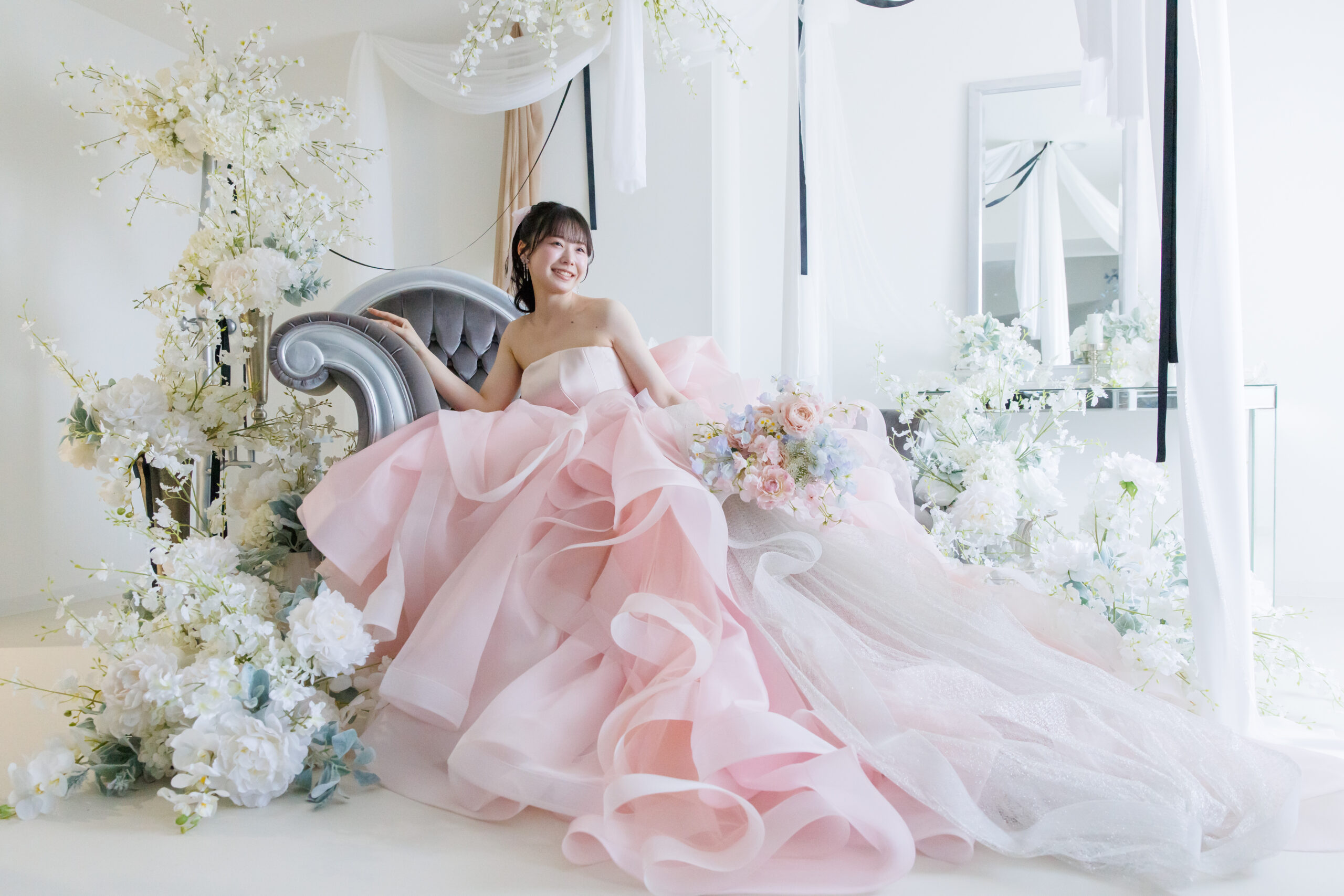 cocomiスタジオ（お花）＆チャペルフォトの写真5