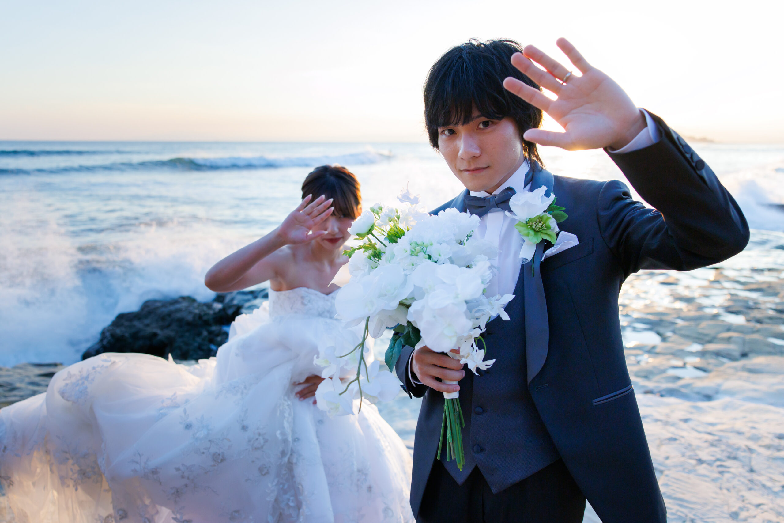 海ロケーションフォト　サンセットの写真3